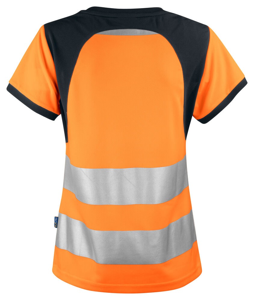 6012 DAMEN T-SHIRT EN ISO 20471 KLASSE 2