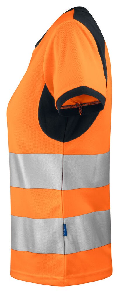 6012 DAMEN T-SHIRT EN ISO 20471 KLASSE 2