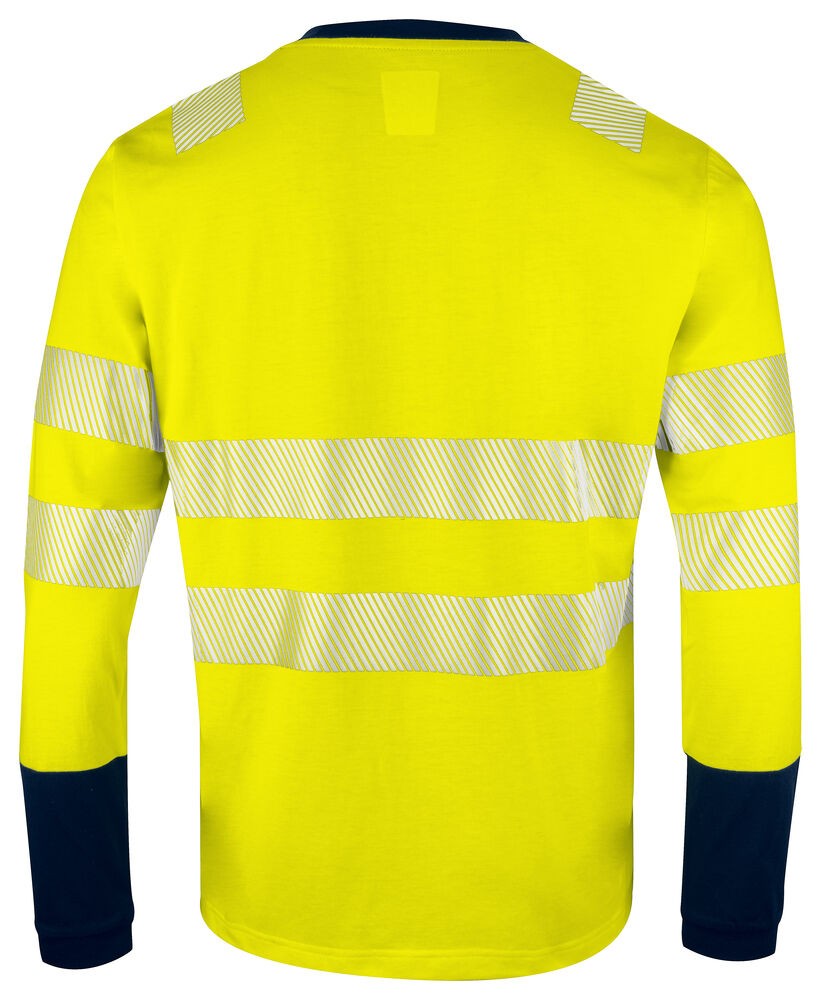 6014 Langarmshirt EN ISO 20471 Klasse 3/2