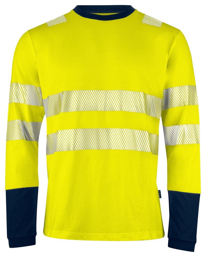 6014 Langarmshirt EN ISO 20471 Klasse 3/2