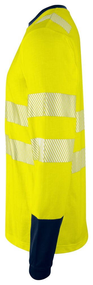 6014 Langarmshirt EN ISO 20471 Klasse 3/2
