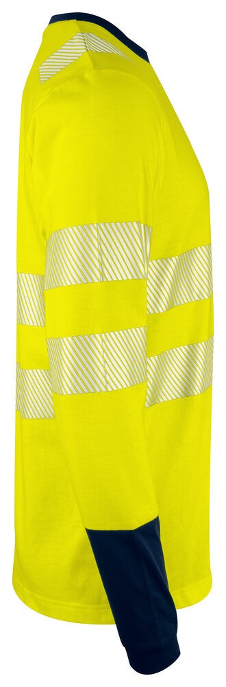 6014 Langarmshirt EN ISO 20471 Klasse 3/2