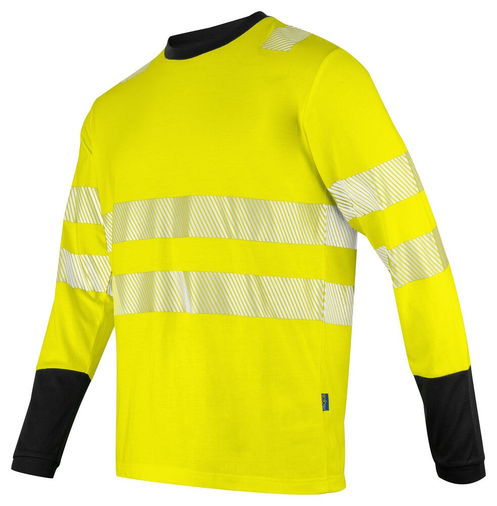 6014 Langarmshirt EN ISO 20471 Klasse 3/2
