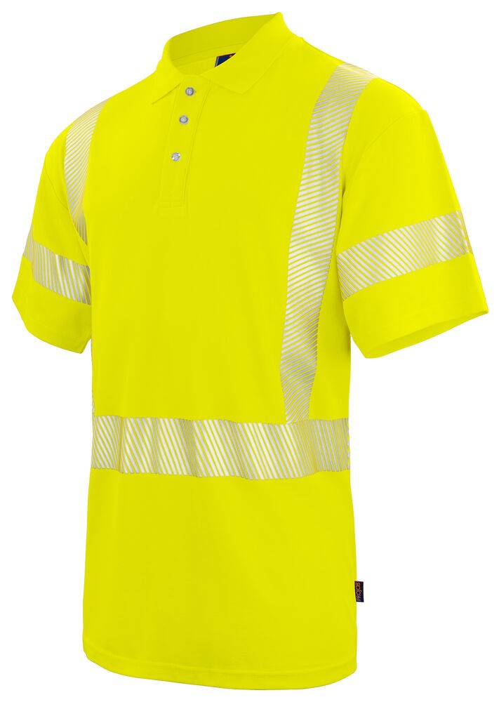 6015 POLO PIQUE EN ISO 20471 KLASSE 3/2