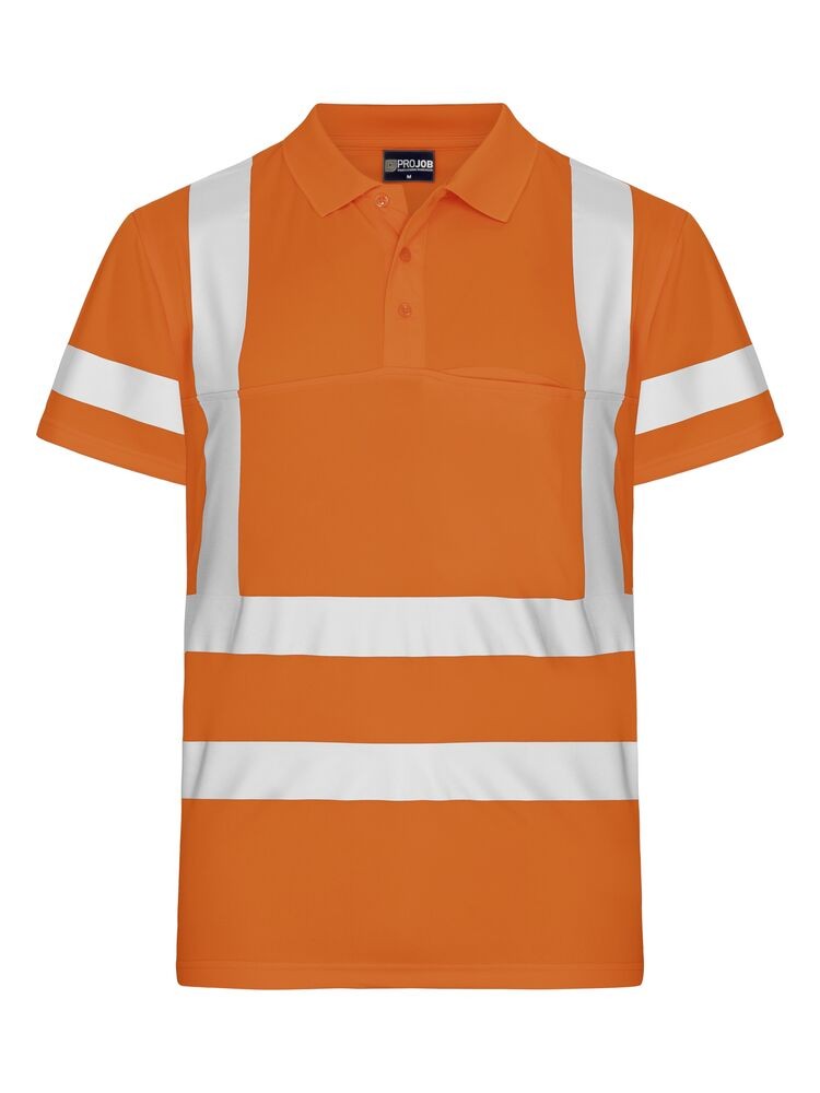 6040 POLO PIQUÉ EN ISO 20471 KLASSE 2/3