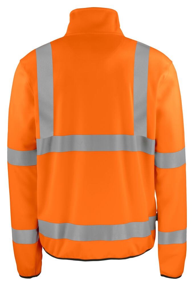 6105 LEICHTE SOFTSHELL JACKE EN ISO 20471 KLASSE 3