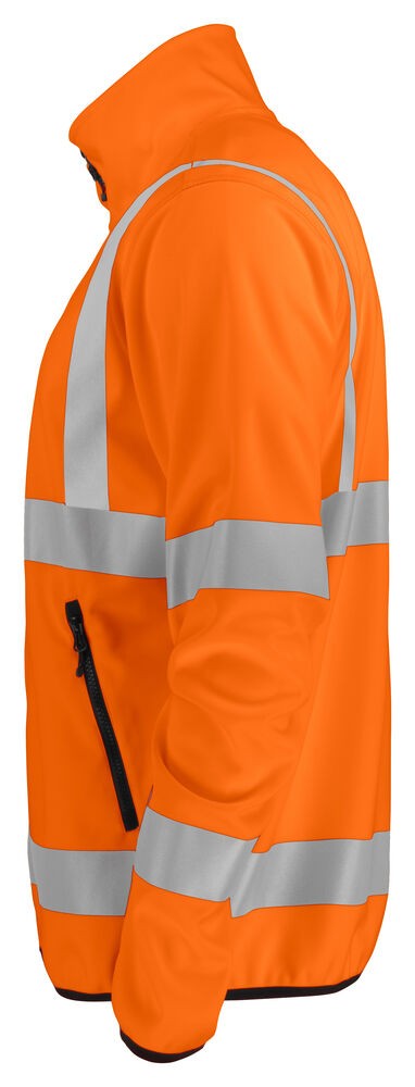 6105 LEICHTE SOFTSHELL JACKE EN ISO 20471 KLASSE 3