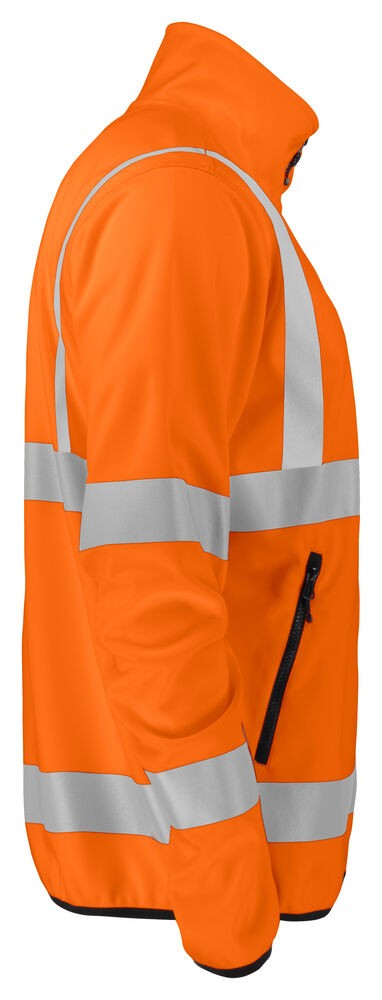 6105 LEICHTE SOFTSHELL JACKE EN ISO 20471 KLASSE 3