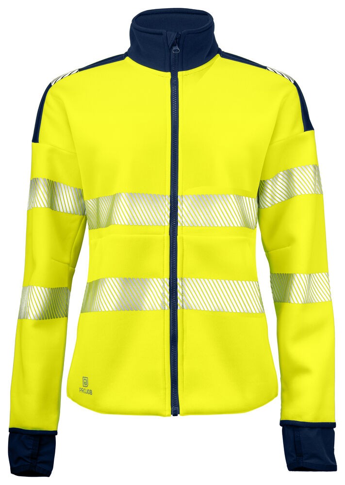 6111 DAMEN SWEATSHIRT EN ISO 20471 KLASSE 3/2
