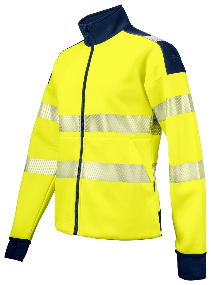 6111 DAMEN SWEATSHIRT EN ISO 20471 KLASSE 3/2