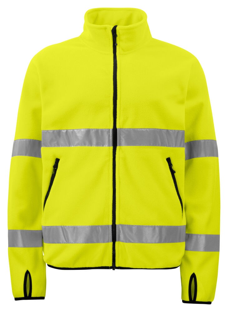6327 FLEECE JACKE EN ISO 20471 KLASSE 3