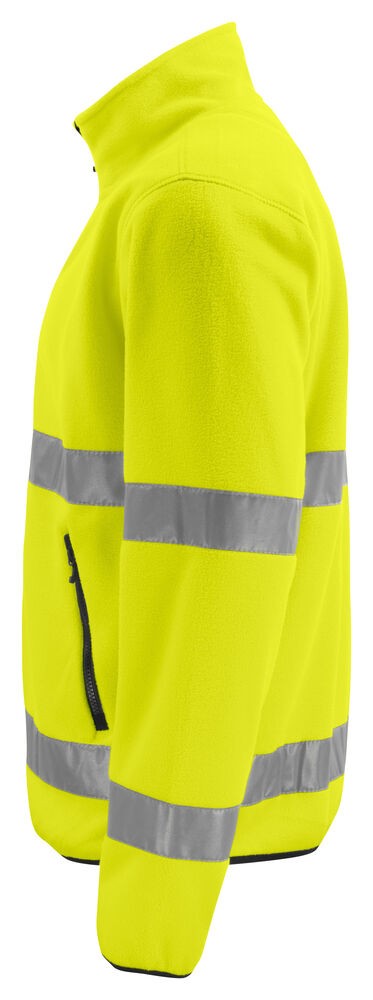6327 FLEECE JACKE EN ISO 20471 KLASSE 3