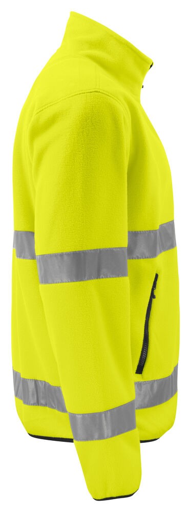 6327 FLEECE JACKE EN ISO 20471 KLASSE 3