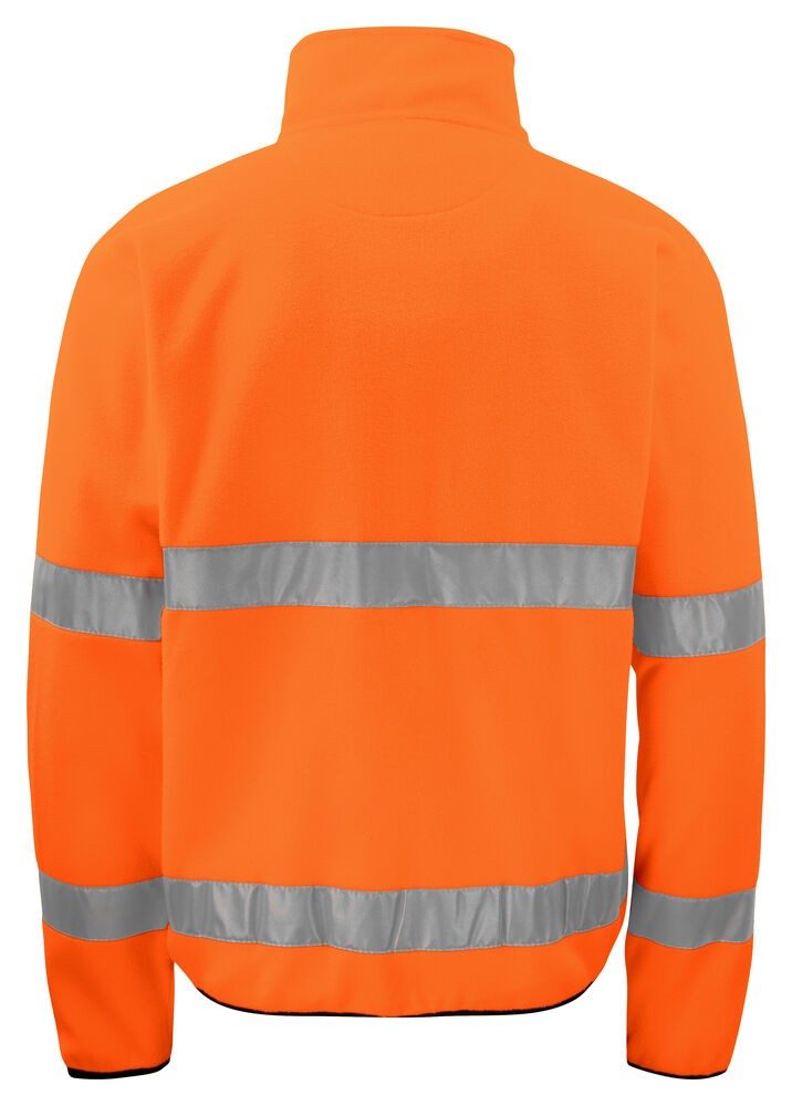 6327 FLEECE JACKE EN ISO 20471 KLASSE 3