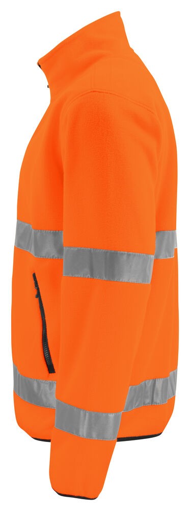 6327 FLEECE JACKE EN ISO 20471 KLASSE 3