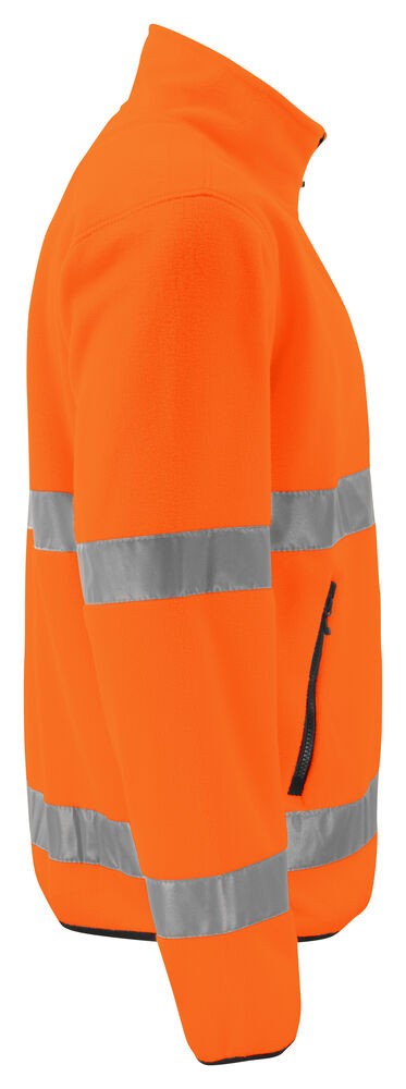 6327 FLEECE JACKE EN ISO 20471 KLASSE 3