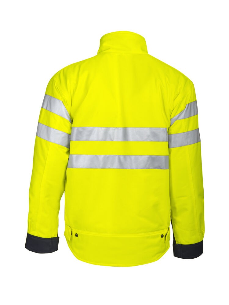 6407 GEFÜTTERTE JACKE EN ISO 20471 KLASSE 3