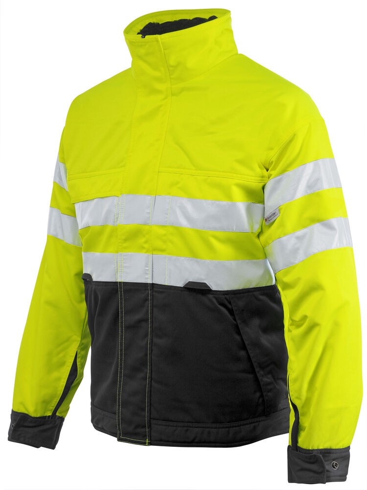 6407 GEFÜTTERTE JACKE EN ISO 20471 KLASSE 3