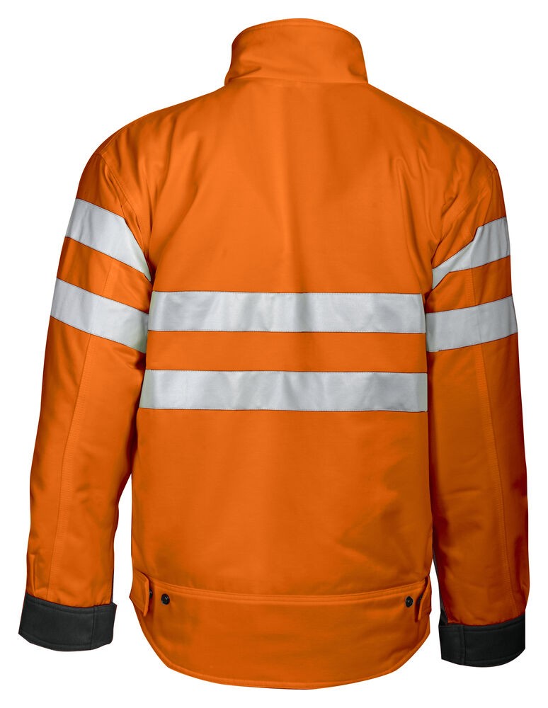 6407 GEFÜTTERTE JACKE EN ISO 20471 KLASSE 3