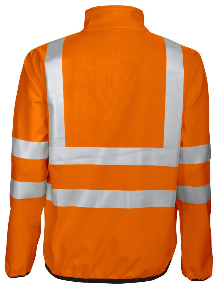 6412 SOFTSHELL JACKE EN ISO 20471 KLASSE 3