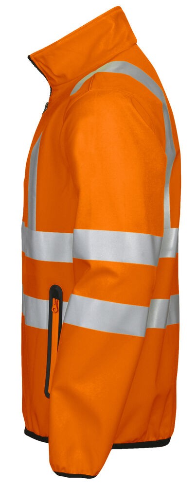 6412 SOFTSHELL JACKE EN ISO 20471 KLASSE 3