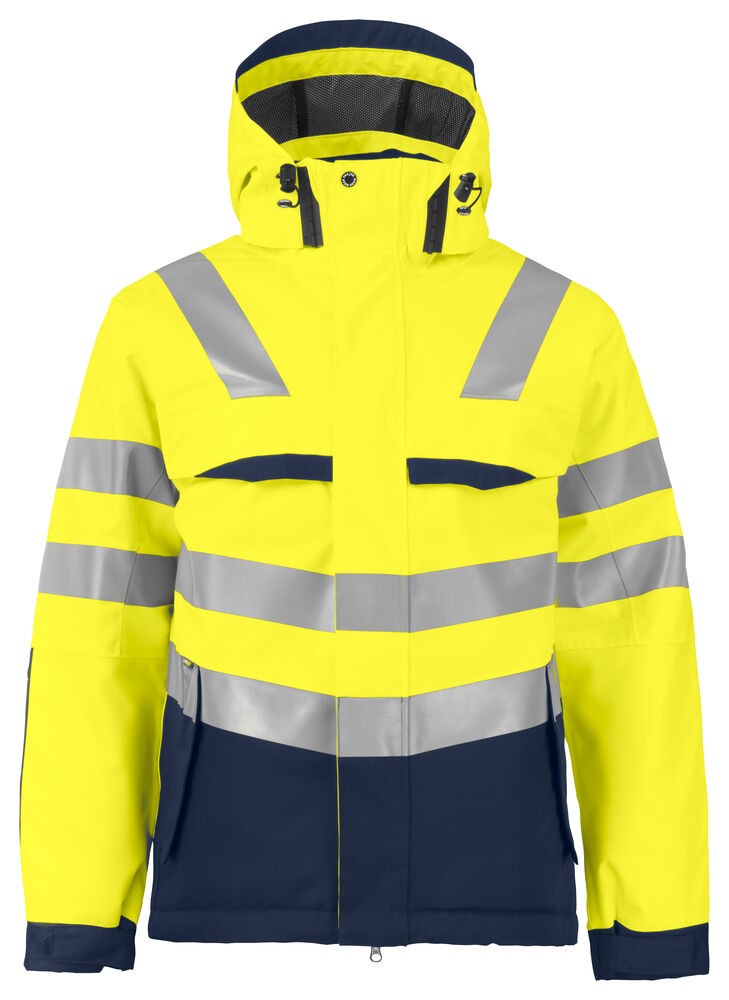6422 GEFÜTTERTE JACKE EN ISO 20471 KLASSE 3