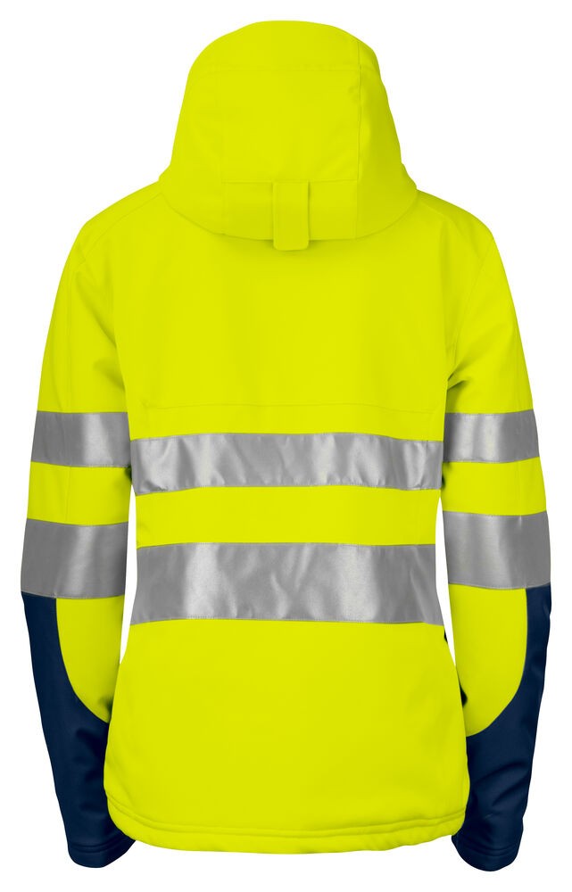 6424 GEFÜTTERTE DAMENJACKE EN ISO 20471 KLASSE 3/2