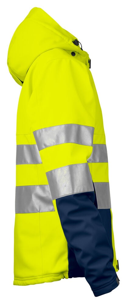 6424 GEFÜTTERTE DAMENJACKE EN ISO 20471 KLASSE 3/2