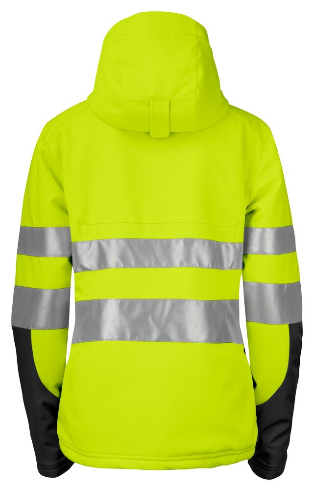 6424 GEFÜTTERTE DAMENJACKE EN ISO 20471 KLASSE 3/2