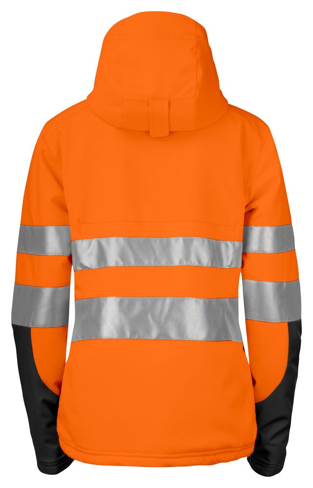 6424 GEFÜTTERTE DAMENJACKE EN ISO 20471 KLASSE 3/2