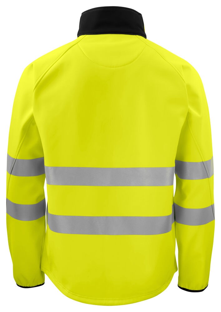 6432 SOFTSHELL JACKE EN ISO 20471 KLASSE 3/2