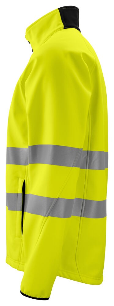 6432 SOFTSHELL JACKE EN ISO 20471 KLASSE 3/2