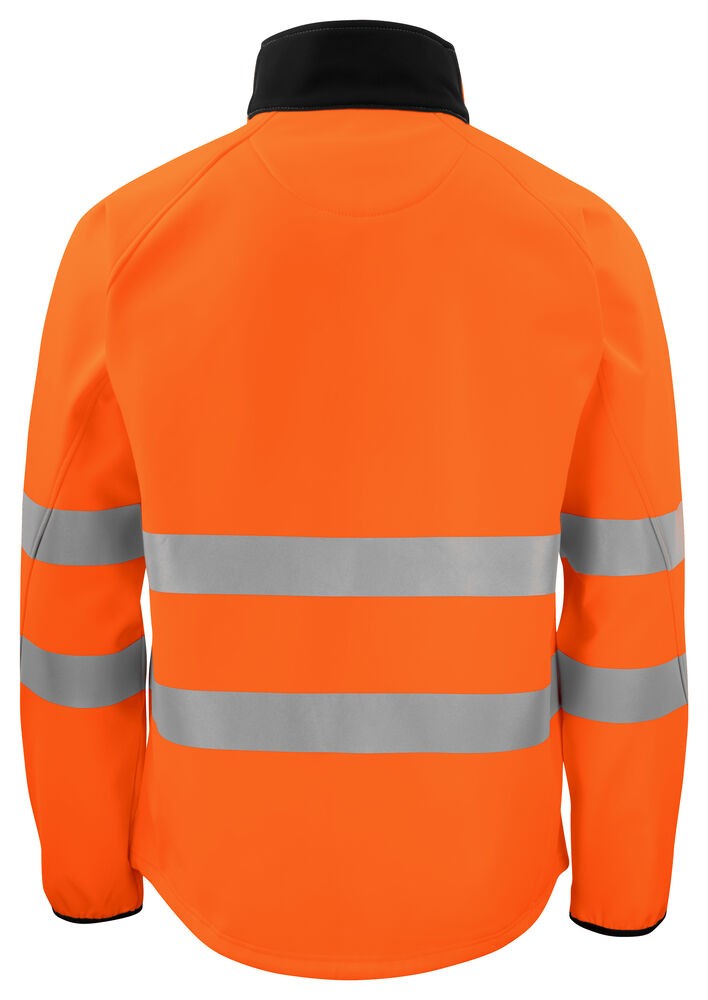 6432 SOFTSHELL JACKE EN ISO 20471 KLASSE 3/2