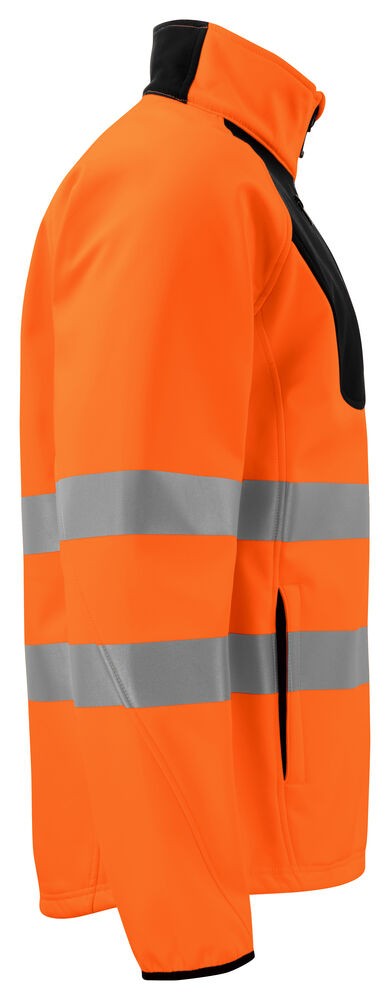 6432 SOFTSHELL JACKE EN ISO 20471 KLASSE 3/2