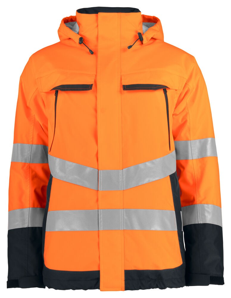 6441 GEFÜTTERTE JACKE EN ISO 20471 KLASSE 3