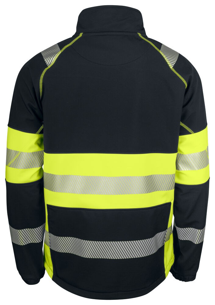 6443 SOFTSHELL JACKE EN ISO 20471 KLASSE 1