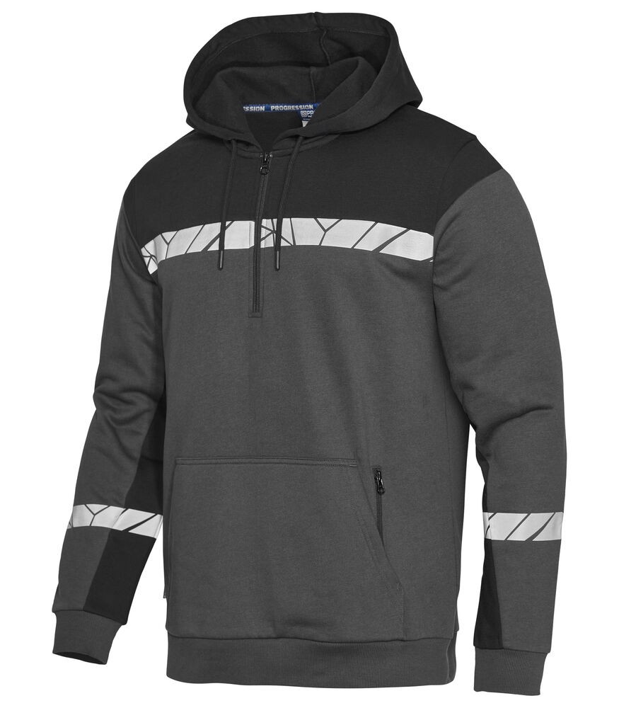 7104 Hoodie mit 1/2 ZIP