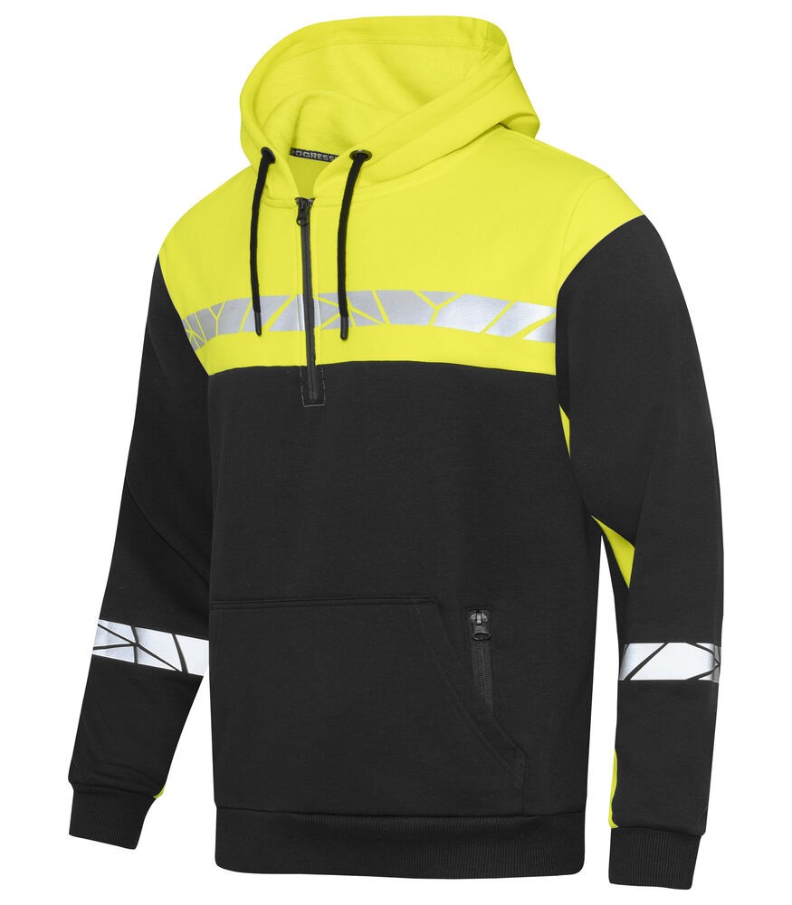 7104 Hoodie mit 1/2 ZIP