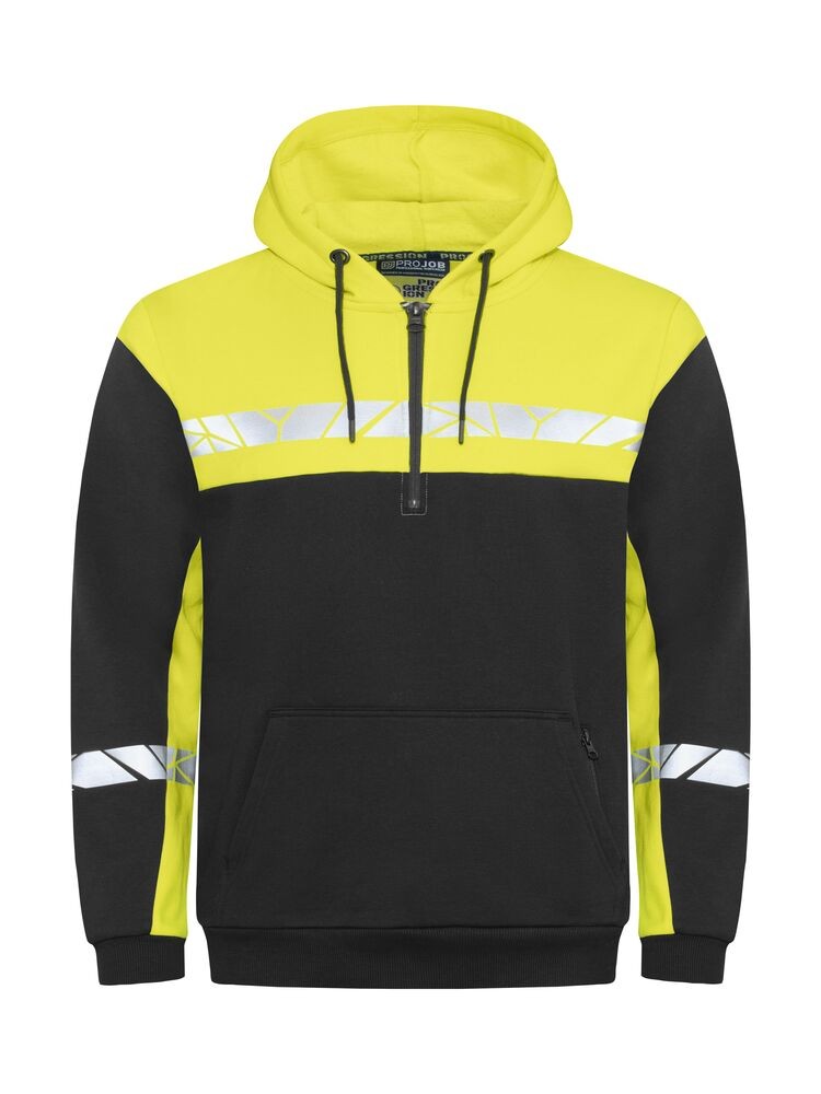 7104 Hoodie mit 1/2 ZIP