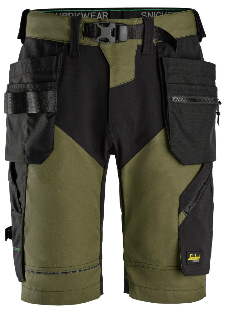 FlexiWork, Arbeitsshorts+ mit Holstertaschen