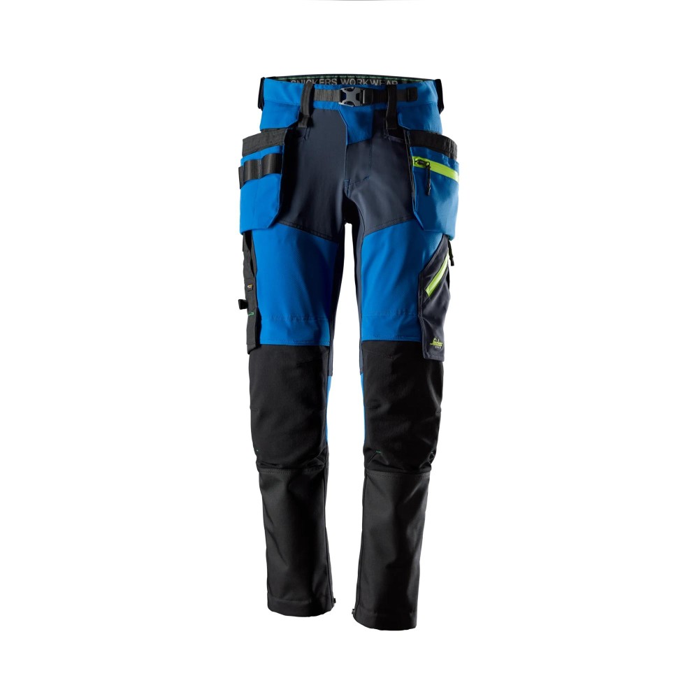 FlexiWork, Softshell-Stretchhose mit abnehmbaren Holstertaschen