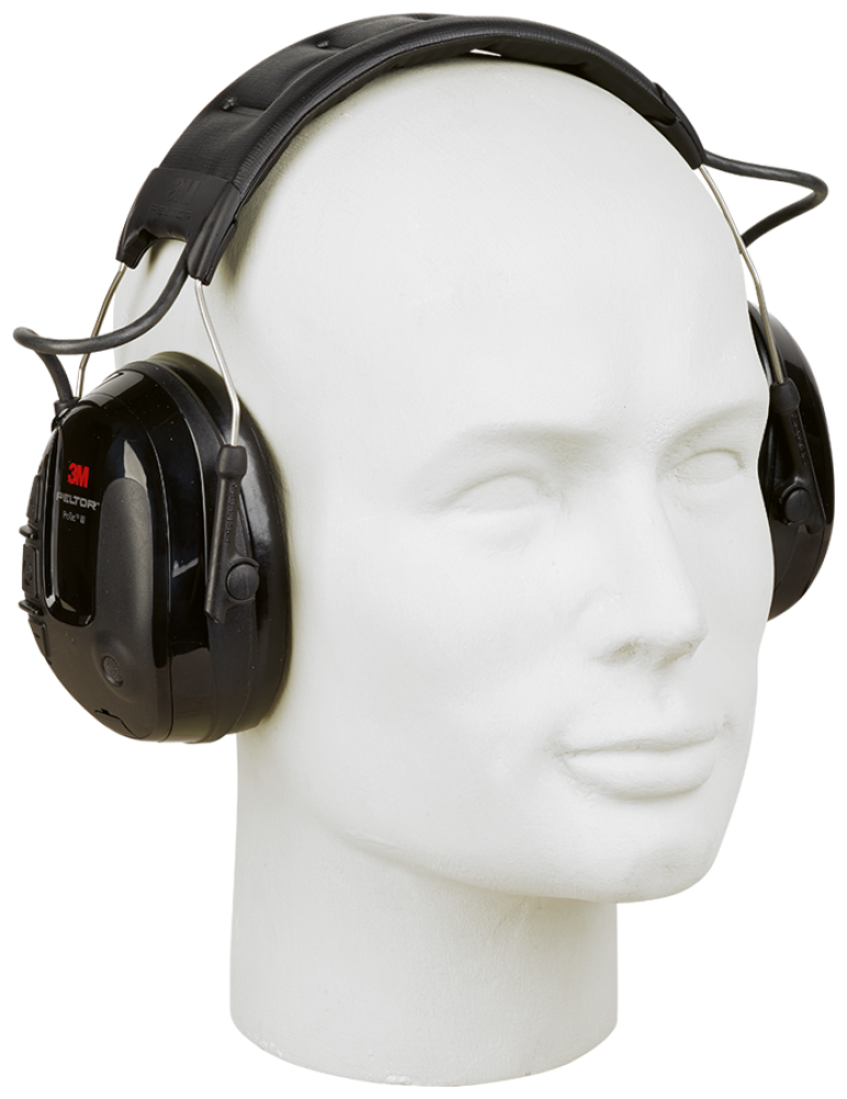 3M PELTOR PROTAC III Elektroakustischer Stereo Gehörschutz mit Sprachverstärkung