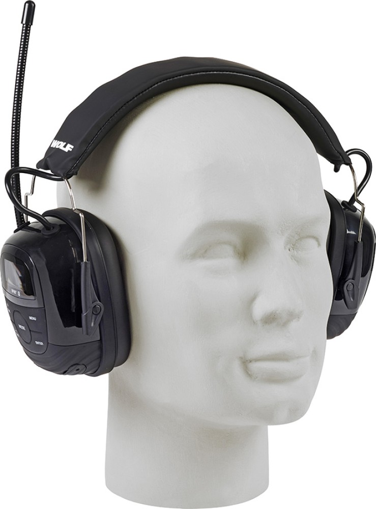 Bluetooth Gehörschutz mit Mikrofon, DAB+, FM, IPX4 wasserdicht