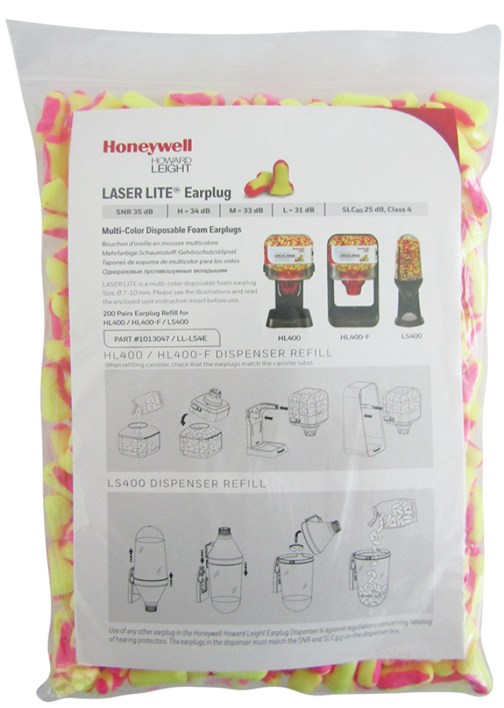 HONEYWELL HOWARD LEIGHT Nachfüllpack Gehörschutz T-Stöpsel 200 Paar