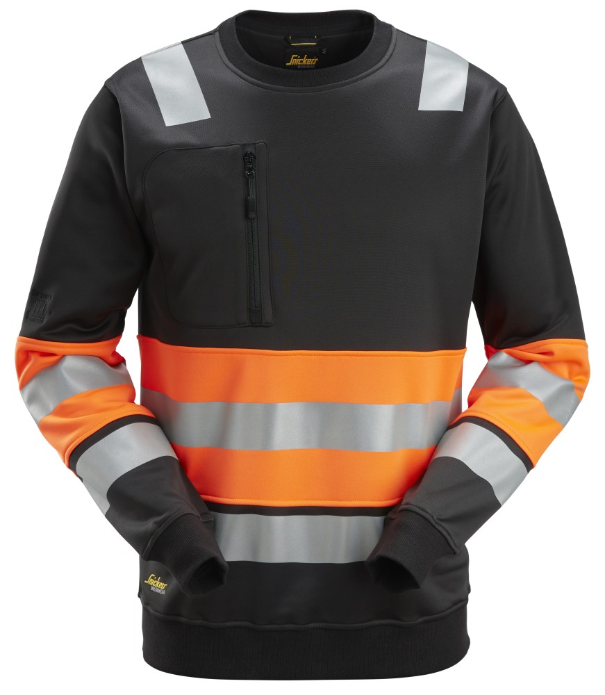High-Vis, Sweatshirt, Warnschutzklasse 1