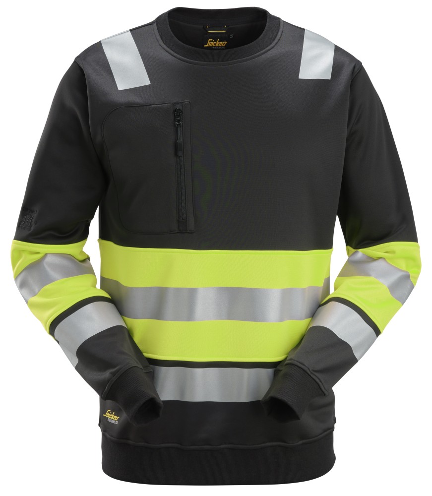 High-Vis, Sweatshirt, Warnschutzklasse 1