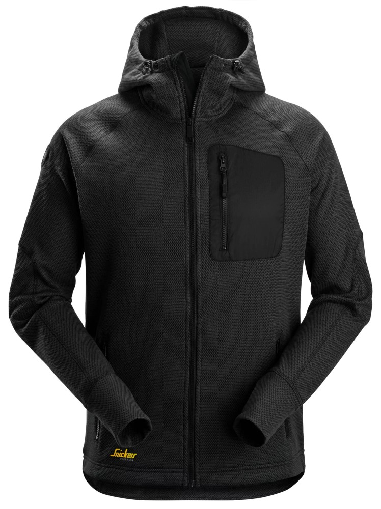 FlexiWork, Fleece Hoodie mit Reißverschluss