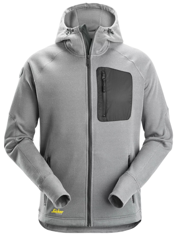 FlexiWork, Fleece Hoodie mit Reißverschluss