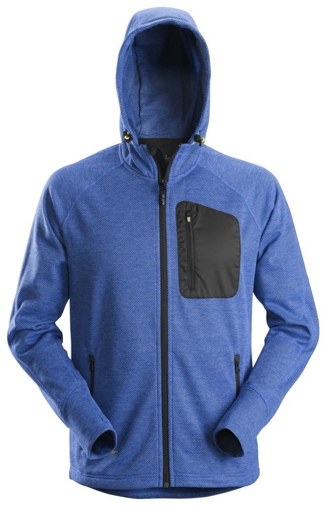 FlexiWork, Fleece Hoodie mit Reißverschluss