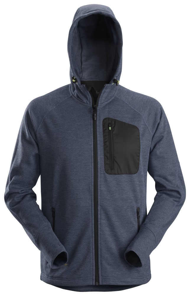 FlexiWork, Fleece Hoodie mit Reißverschluss